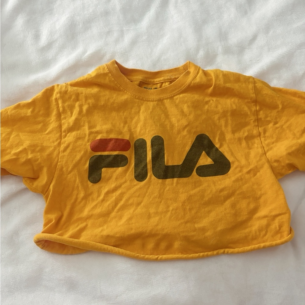 Fila Kids Mustard Yellow Tee